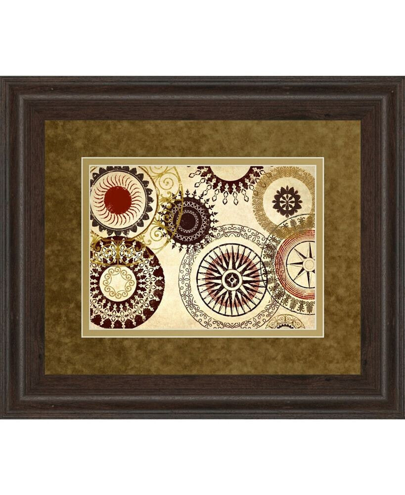 Classy Art egyptian Textile by Michael Marcon Framed Print Wall Art, 34