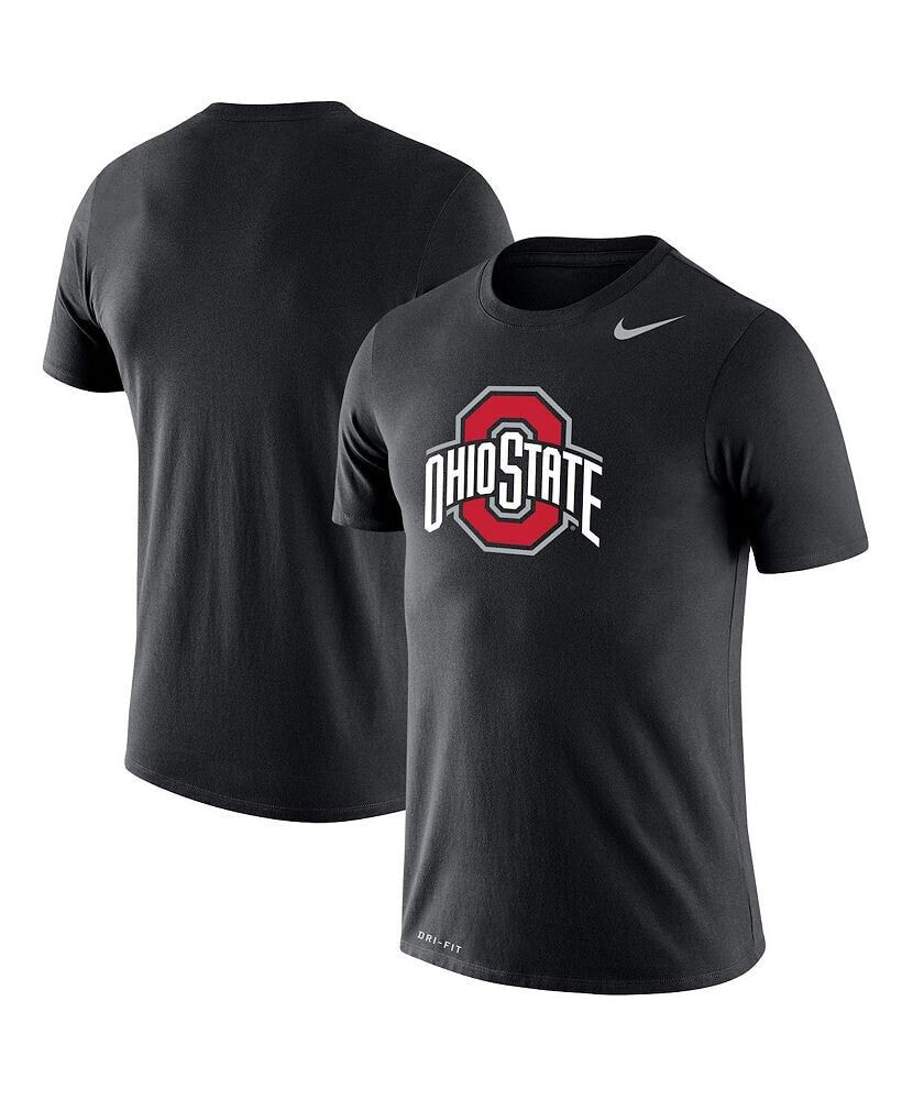 Nike men's Black Ohio State Buckeyes Big and Tall Legend Primary Logo Performance T-shirt
