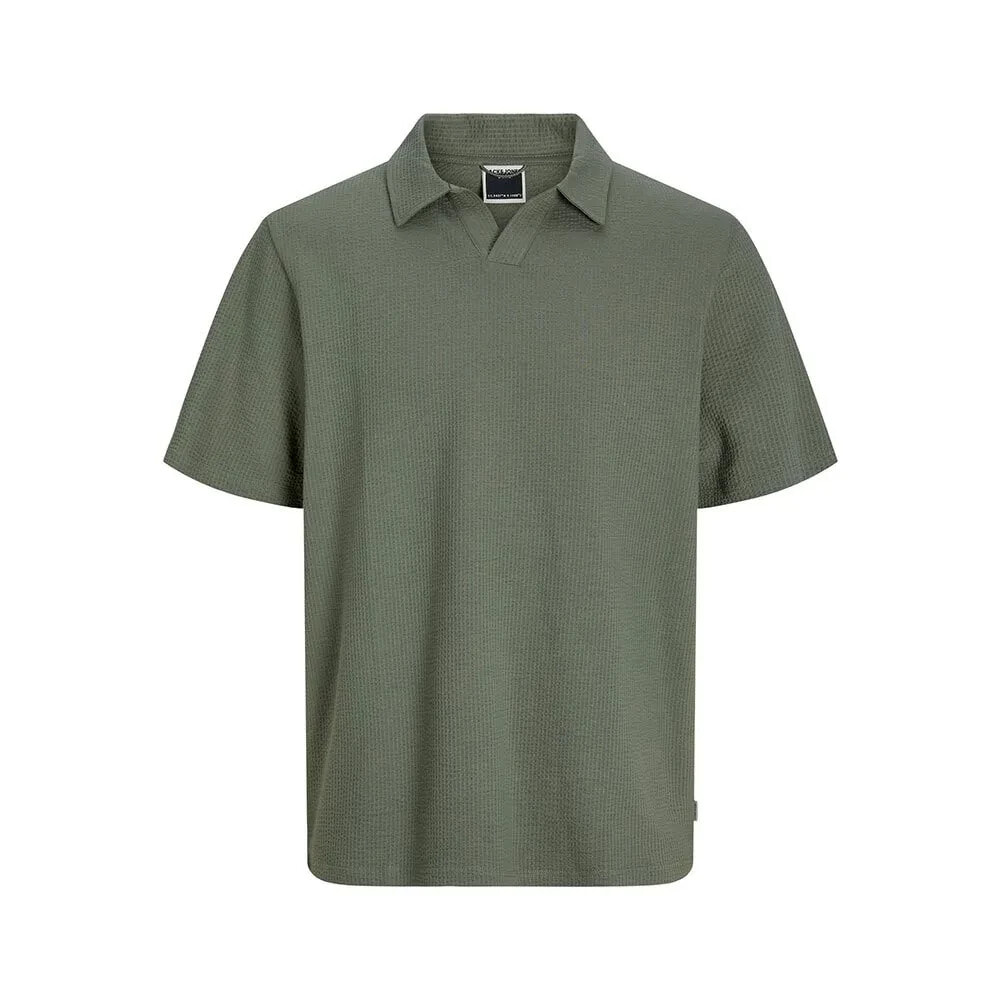 JACK & JONES Fred Split Short Sleeve Polo