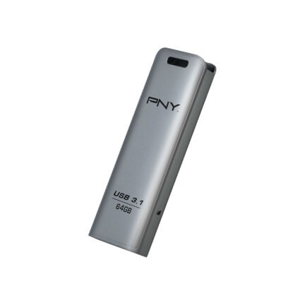 PNY FD64GESTEEL31G-EF USB флеш накопитель 64 GB 3.2 Gen 1 (3.1 Gen 1) Нержавеющая сталь