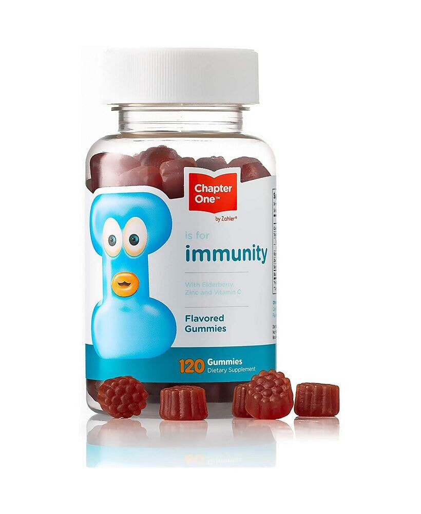 Zahler chapter One Immunity with Zinc and Vitamin C - 120 Flavored Gummies