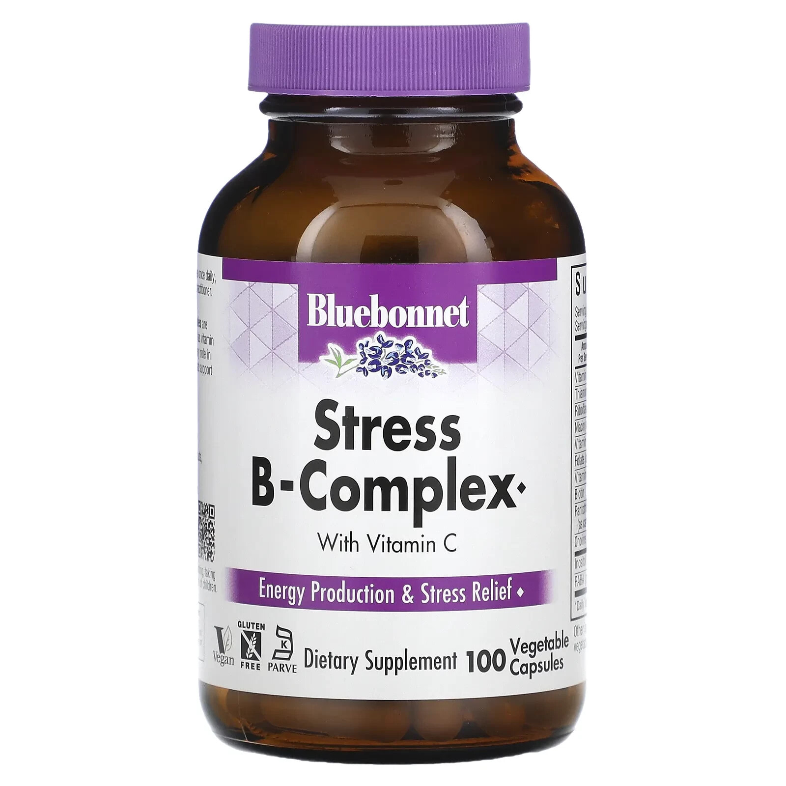 Stress B-Complex, 50 Vegetable Capsules