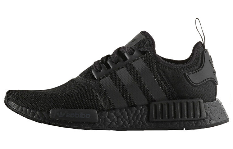 adidas originals NMD_R1 Triple Black 减震耐磨 低帮 运动休闲鞋 男女同款 黑武士 / Кроссовки Adidas originals NMD_R1 S31508