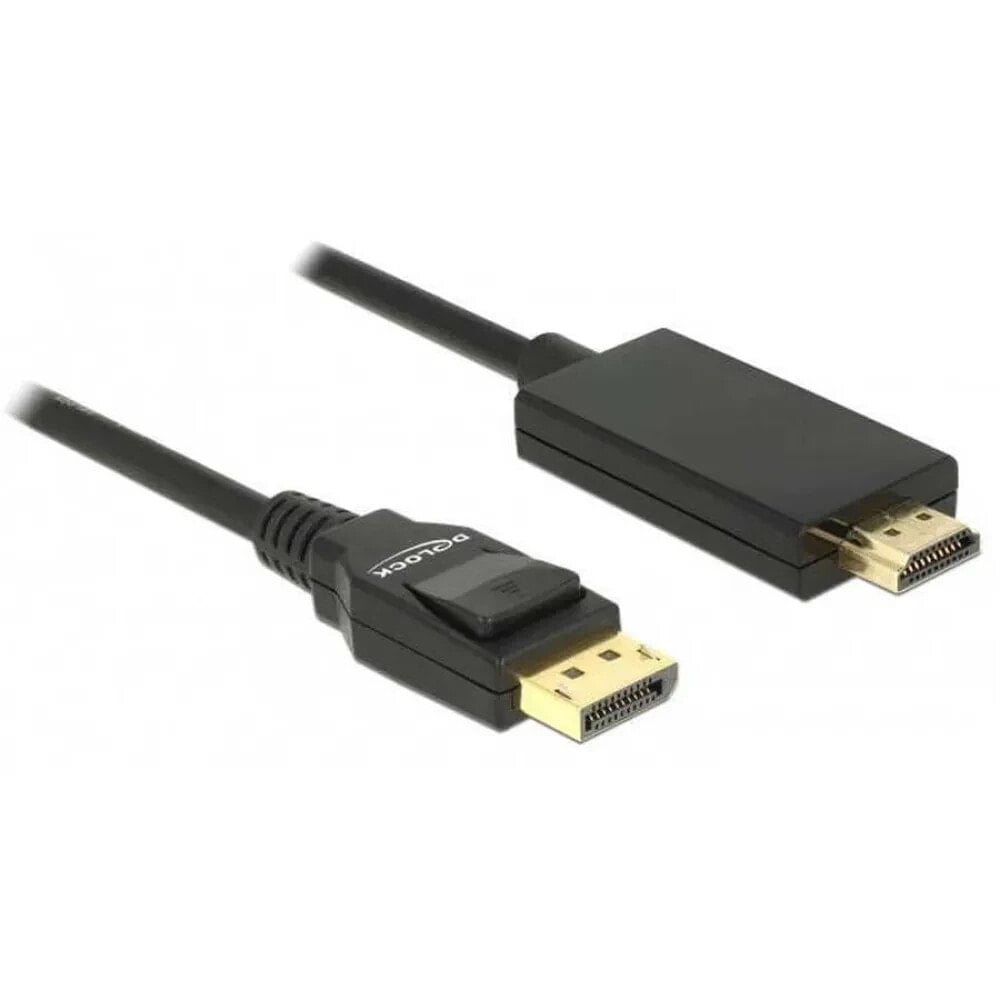 DELOCK 85317 DisplayPort To HDMI Adapter 2 m