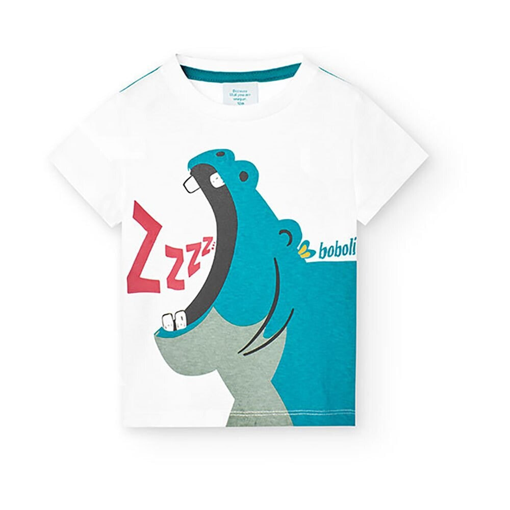 BOBOLI 398044 Short Sleeve T-Shirt