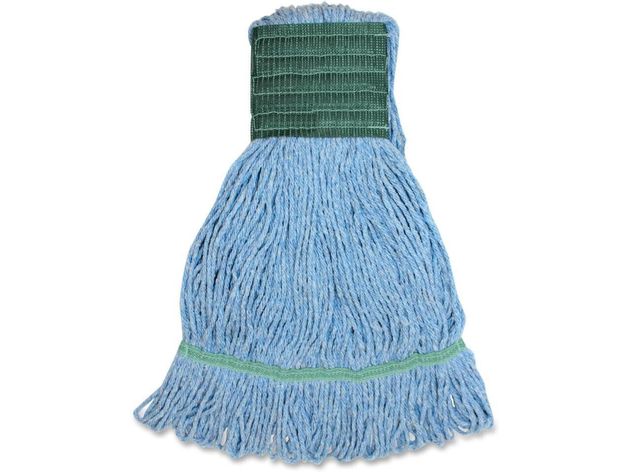 Gojo Synthetic Blend Wide Band Loop Mop 16oz. Blue MBL5BEA