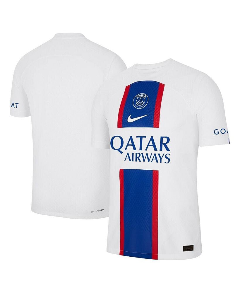 Nike men's White Paris Saint-Germain 2022/23 Third Vapor Match Authentic Blank Jersey