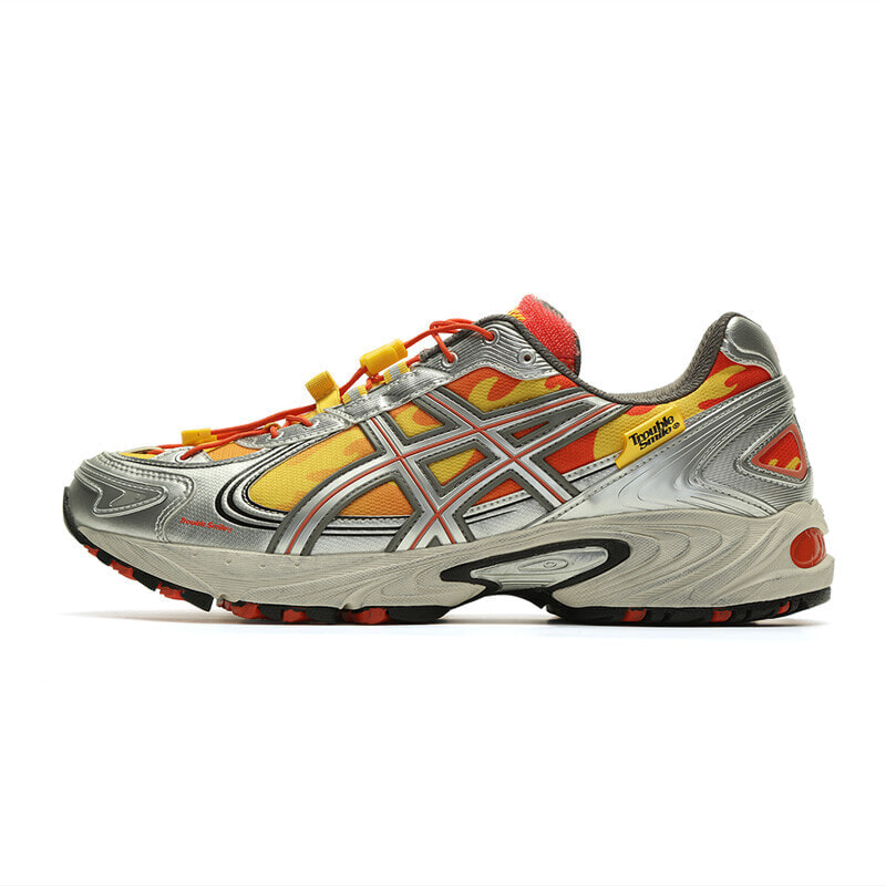 Asics Gel-Kahana TR V4 Casual Shoes Unisex Low-Top Silver/Red