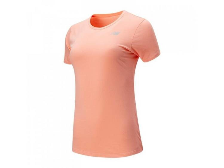 Женская спортивная футболка, майка или топ Koszulka T-shirt New balance [WT01157GPK]