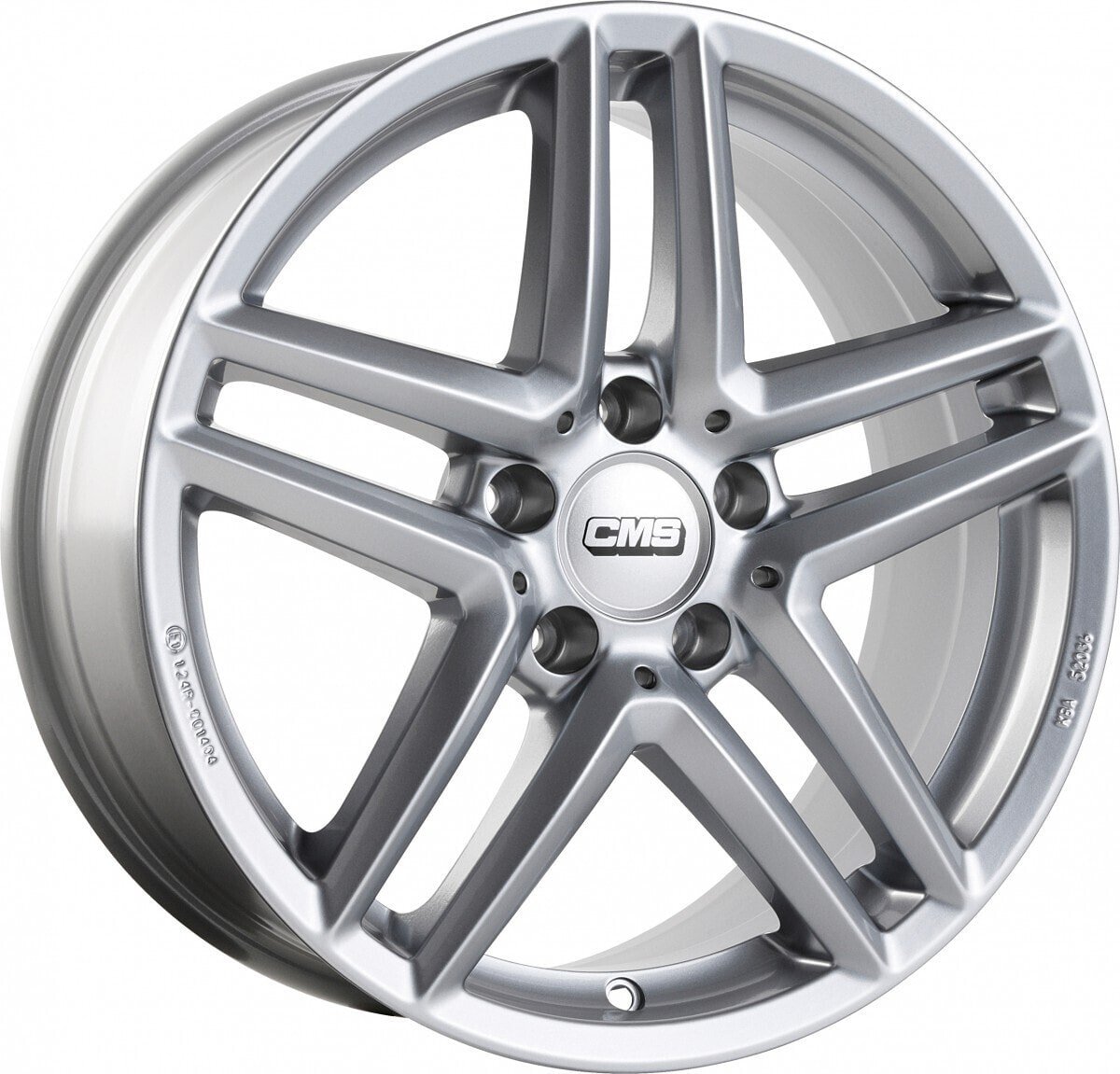 Колесный диск литой CMS C26 racing silver 8x19 ET48 - LK5/112 ML66.5