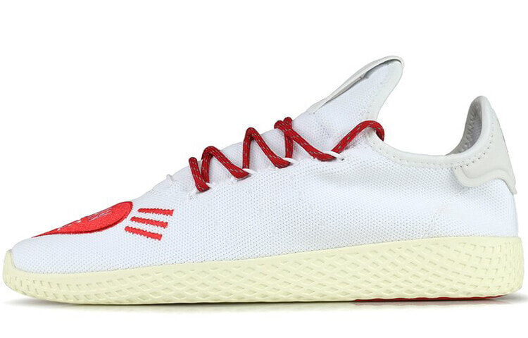 Human Made x Pharrell Pharrell Williams x adidas originals Tennis Hu Love 联名 白红 / Кроссовки Human Made x Pharrell Pharrell Williams x Adidas originals Tennis Hu Love EF2392