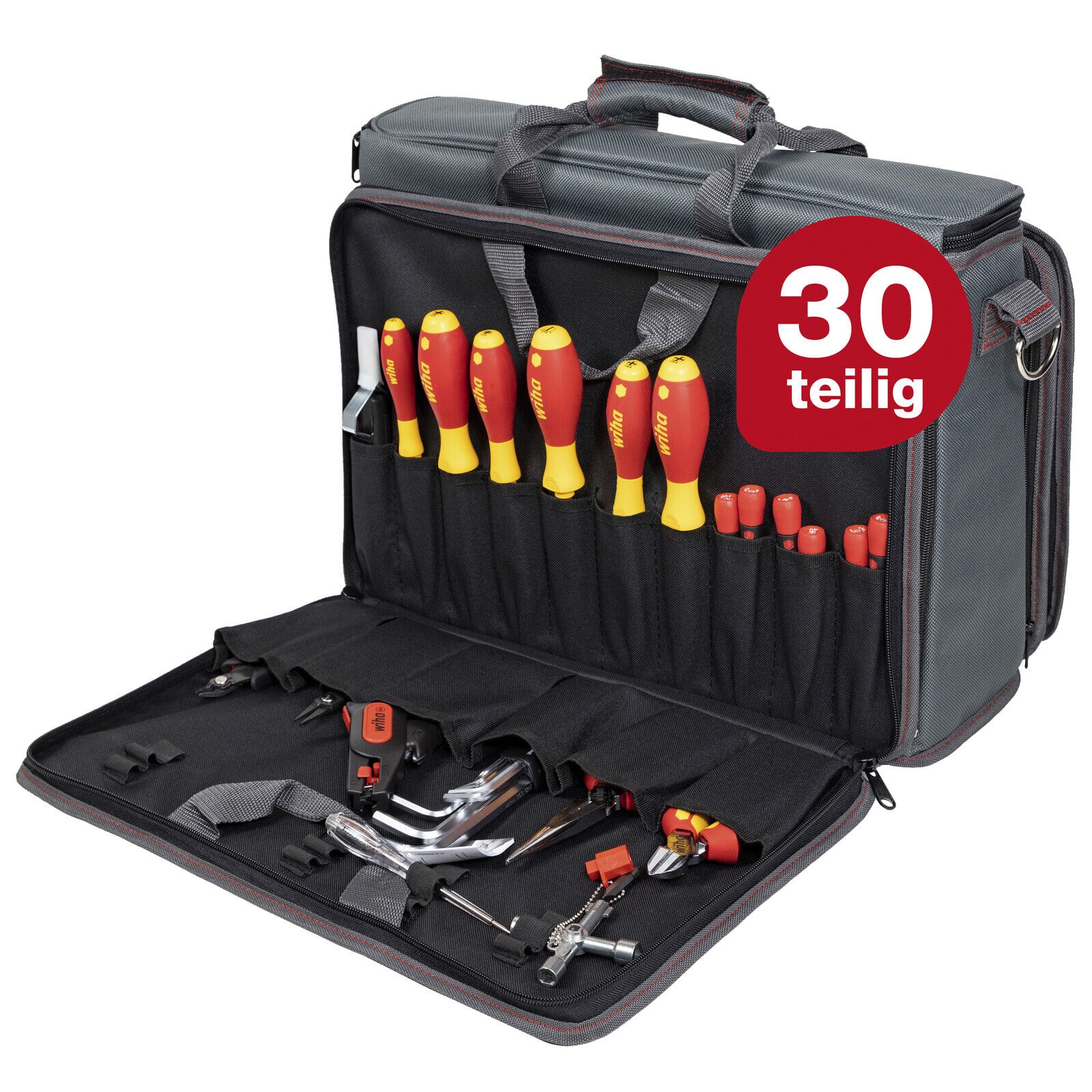 Wiha Werkzeug Set Service-Techniker gemischt 30-tlg. inkl. Tasche (43879)