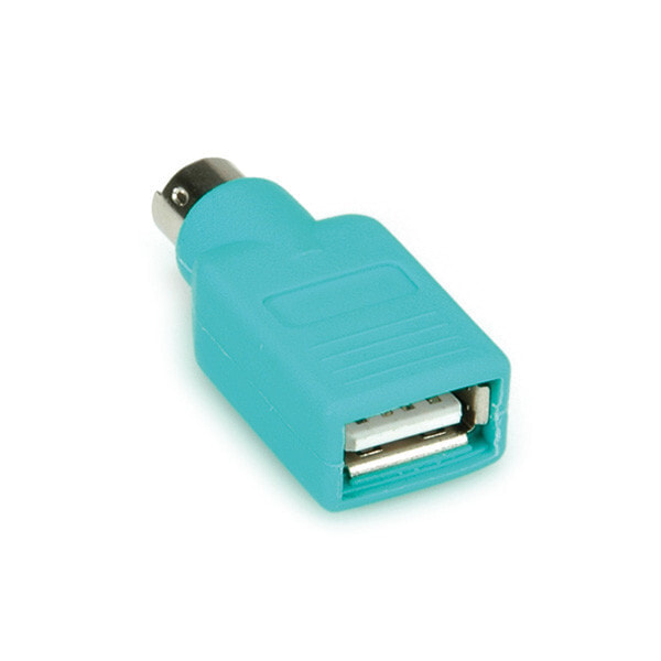 Value 12.99.1072 кабельный разъем/переходник PS/2 USB A Зеленый