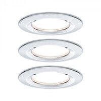 PAULMANN 934.81 - Recessed lighting spot - GU10 - 3 bulb(s) - LED - 2700 K - Chrome