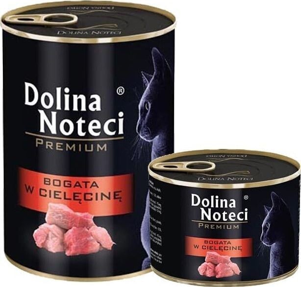 Dolina Noteci Premium Kot Bogata w cielęcinę puszka 400g