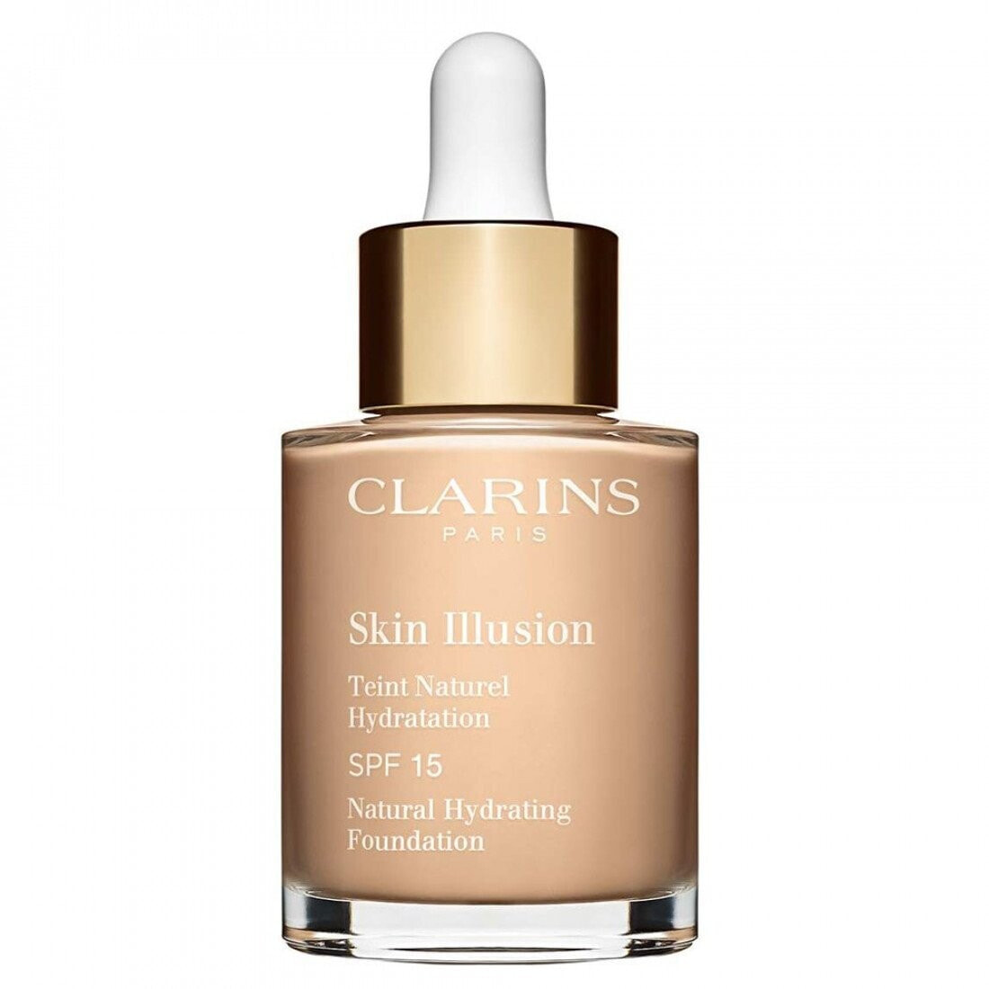 Clarins Skin Illusion Natural Hydrating Foundation SPF15 Увлажняющий тональный крем #113-chestnut  30 мл