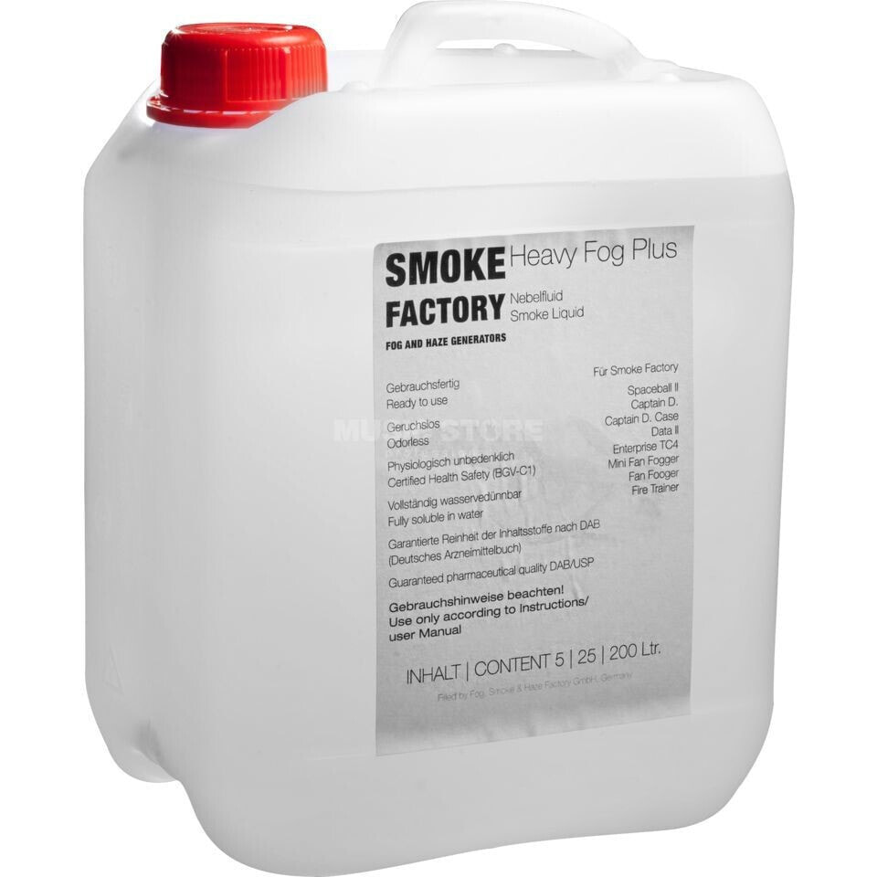 Smoke Factory Heavy Fog 5l 1l=7,40 EUR