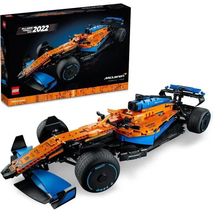 Конструктор LEGO LEGO 42141 Technic McLaren Formel 1 2022 Rennwagen, F1-Modell, Bausatz, Modellbausatz fr Erwachsene