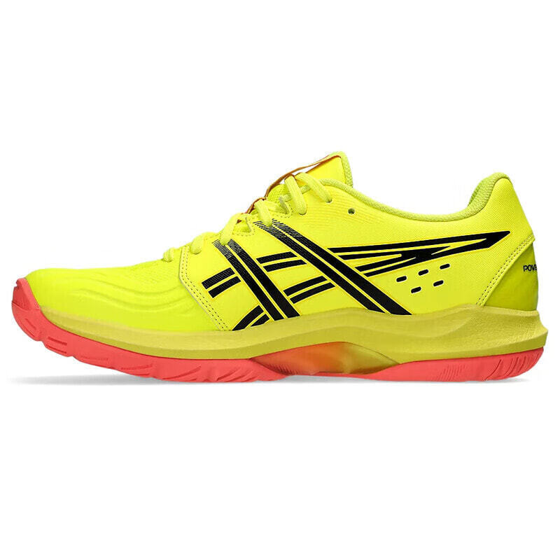 Asics GEL-POWERBREAK Badminton Shoes Men Low-Top Yellow/Black