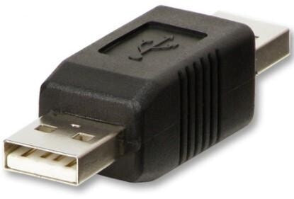 Lindy 71229 кабельный разъем/переходник USB A Черный