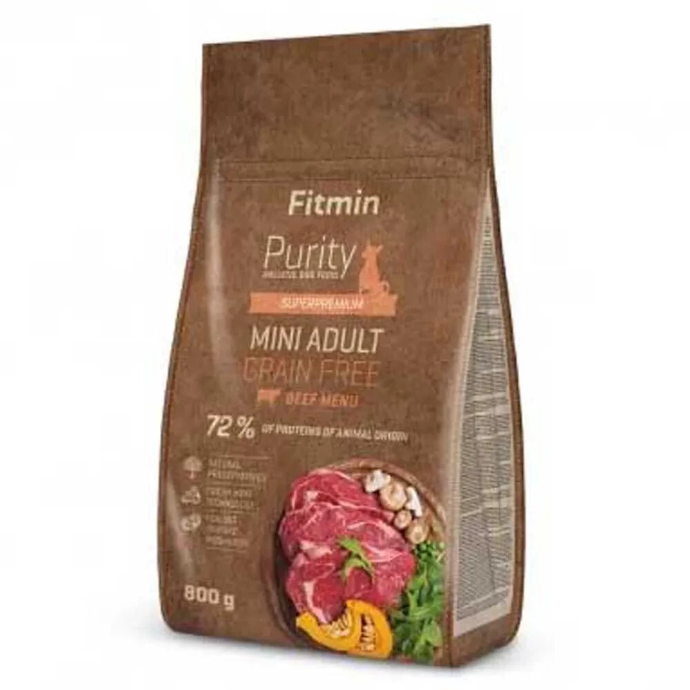 FITMIN Purity GF Mini Beef Adult Dog Food 800 g