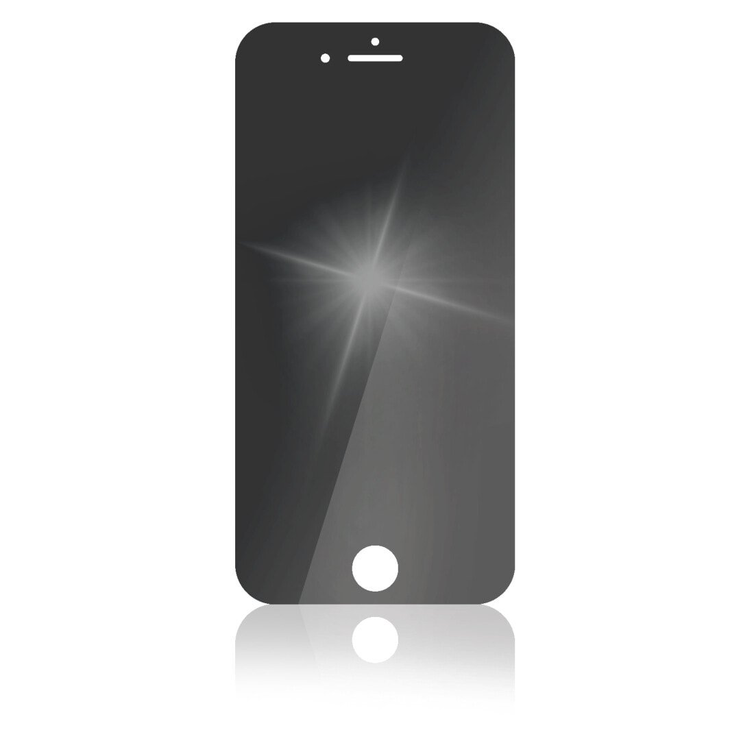 Hama Privacy Прозрачная защитная пленка Мобильный телефон / смартфон Apple 1 шт 00186293