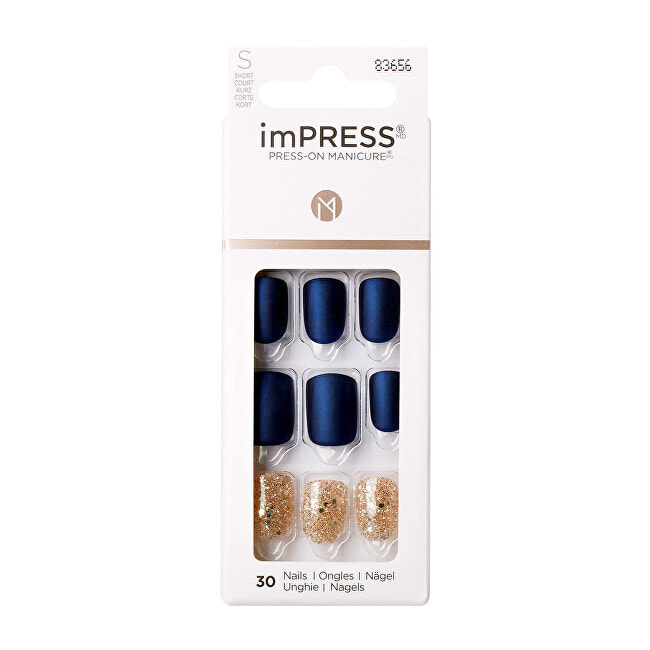Товар для дизайна ногтей Kiss Self-adhesive nails imPRESS Wannabe Star 30 pcs