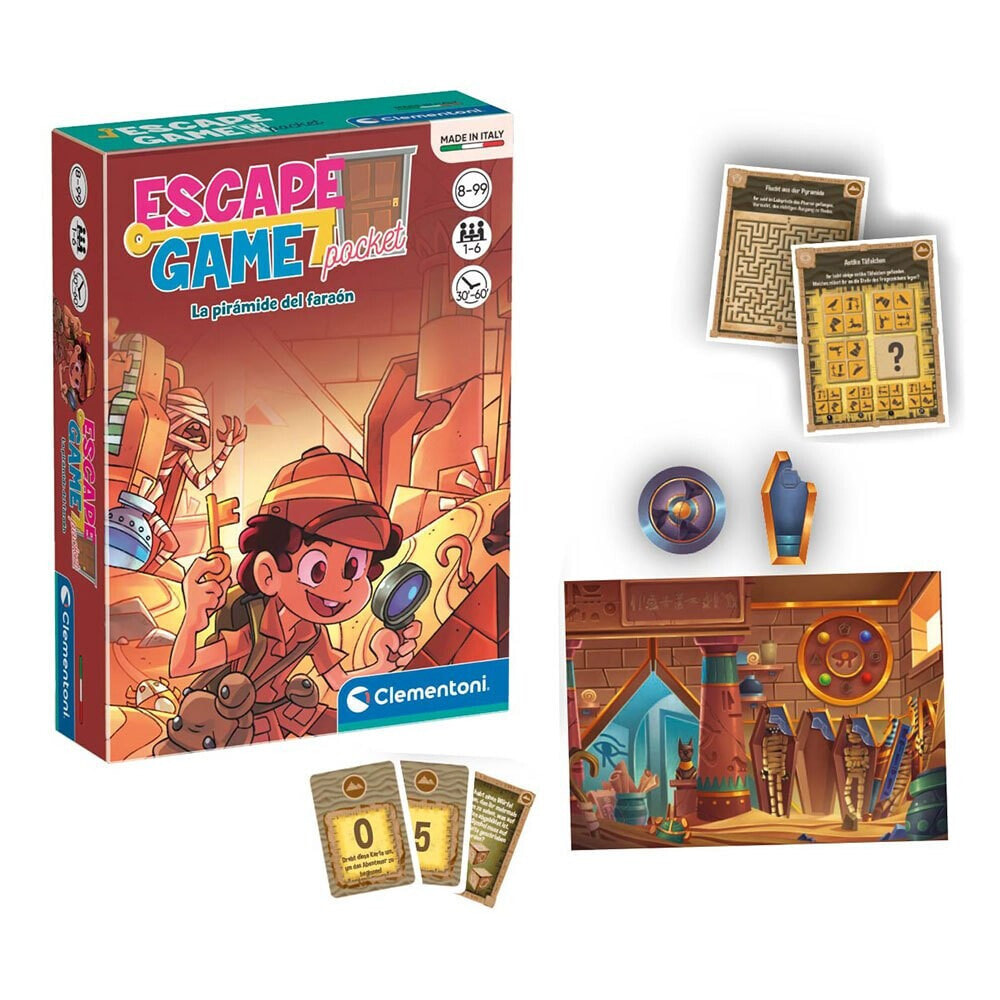 CLEMENTONI Escape Room College Board Game