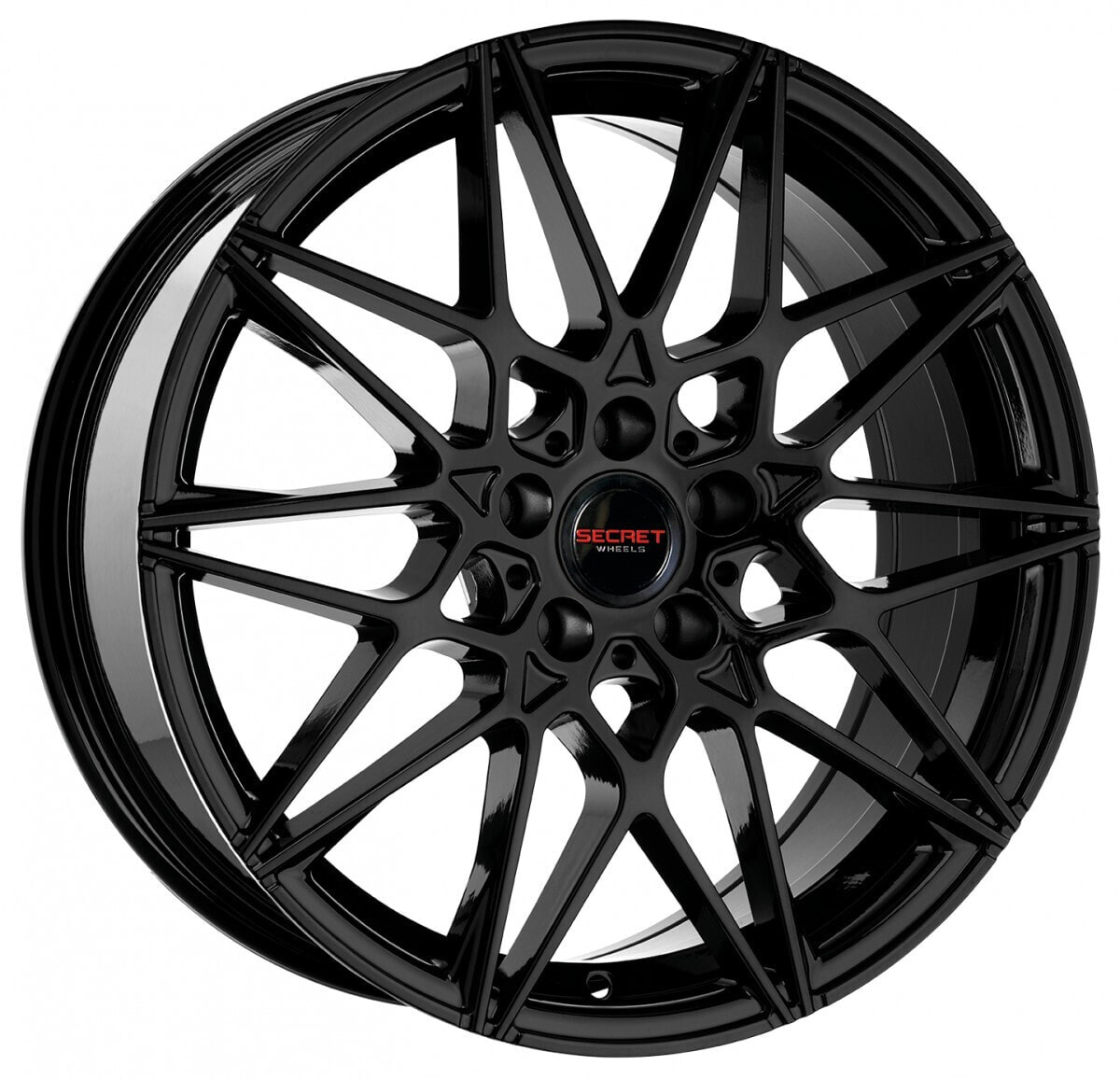 Колесный диск литой Secret Wheels SW2 black 8x19 ET45 - LK5/112 ML66.7