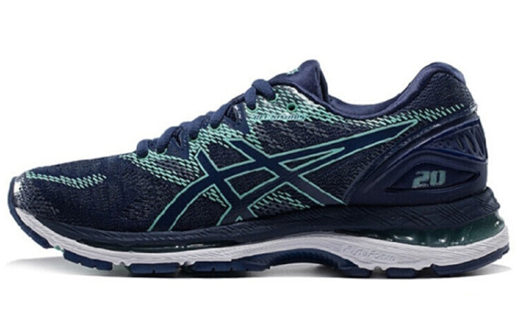 Asics GEL-Nimbus 20 低帮 跑步鞋 女款 蓝绿 / Кроссовки Asics GEL-Nimbus 20 T850N-4949