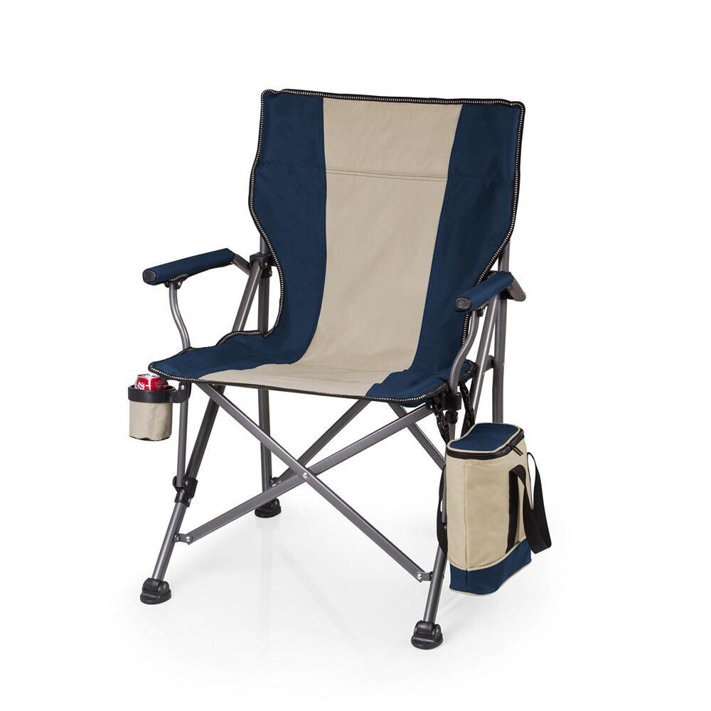by Picnic Time Navy Outlander Folding Camp Chair with Cooler