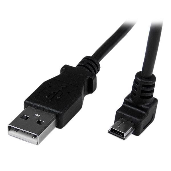 StarTech.com USBAMB2MD USB кабель 2 m 2.0 USB A Mini-USB B Черный