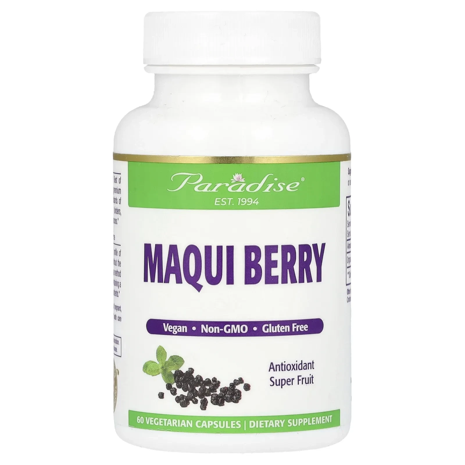 Maqui Berry, 60 Vegetarian Capsules