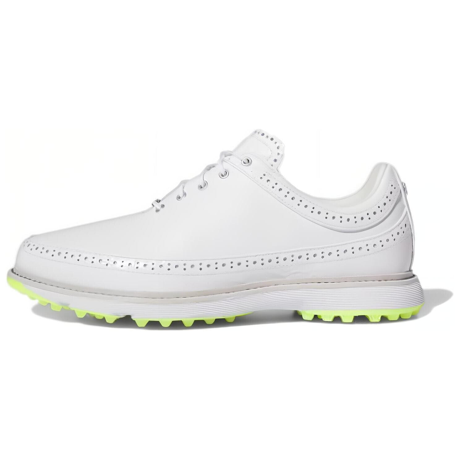 Adidas Originals MC80 Spikeless Golf Cloud White Matte Silver Lucid Lemon