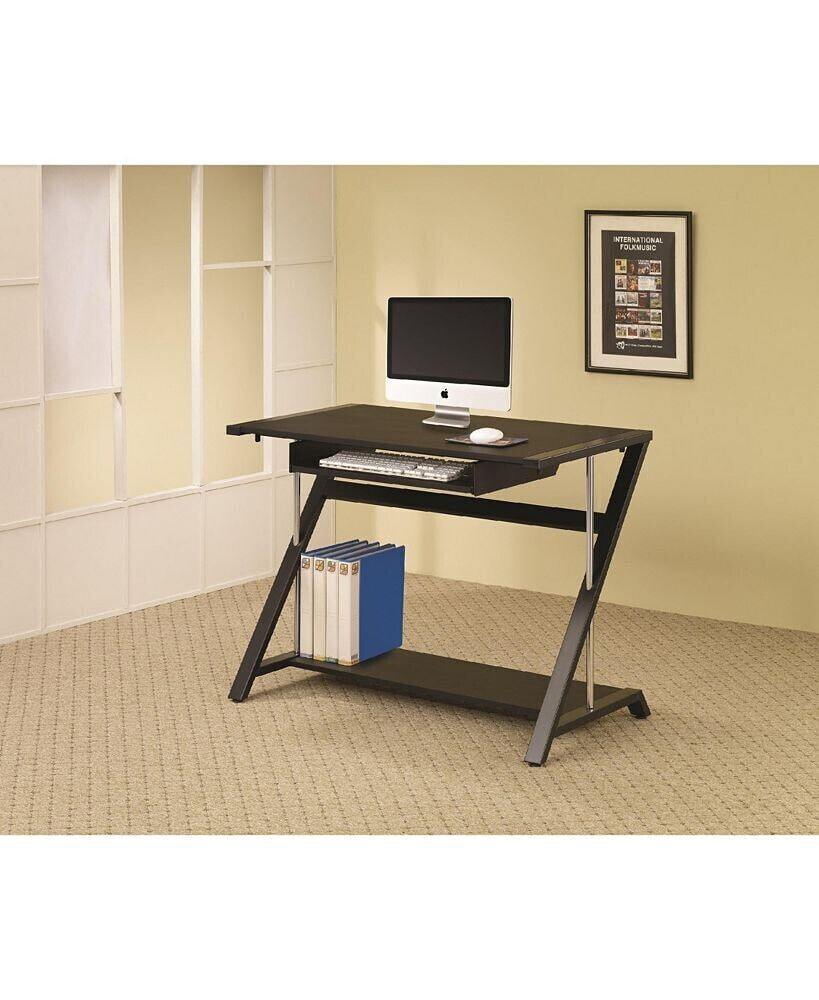 Coaster Home Furnishings hartford Computer Desk with Bottom Shelf