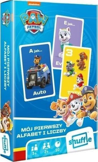 Cartamundi Shuffle - Paw Patrol Mój pierwszy alfabet i liczby