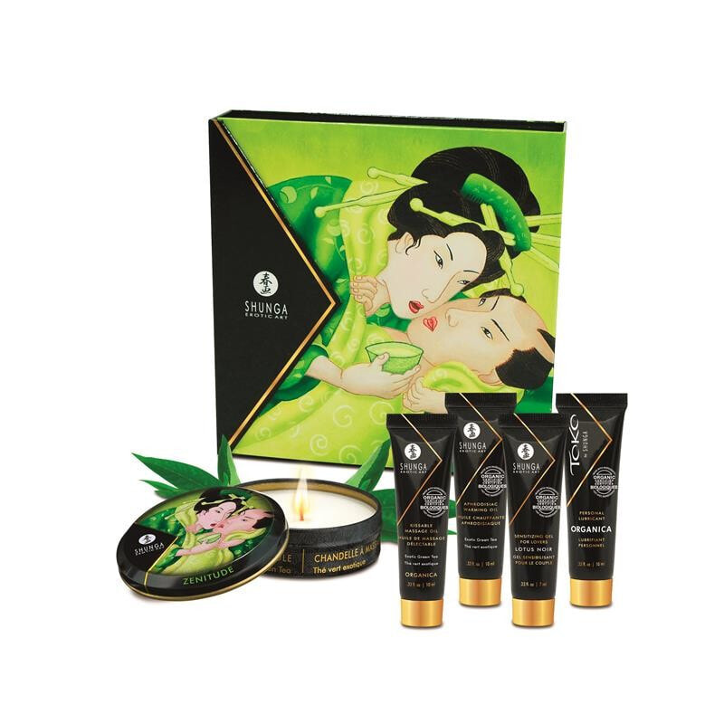 Интимный крем или дезодорант Shunga Geisha Secrets Kit Green Tea
