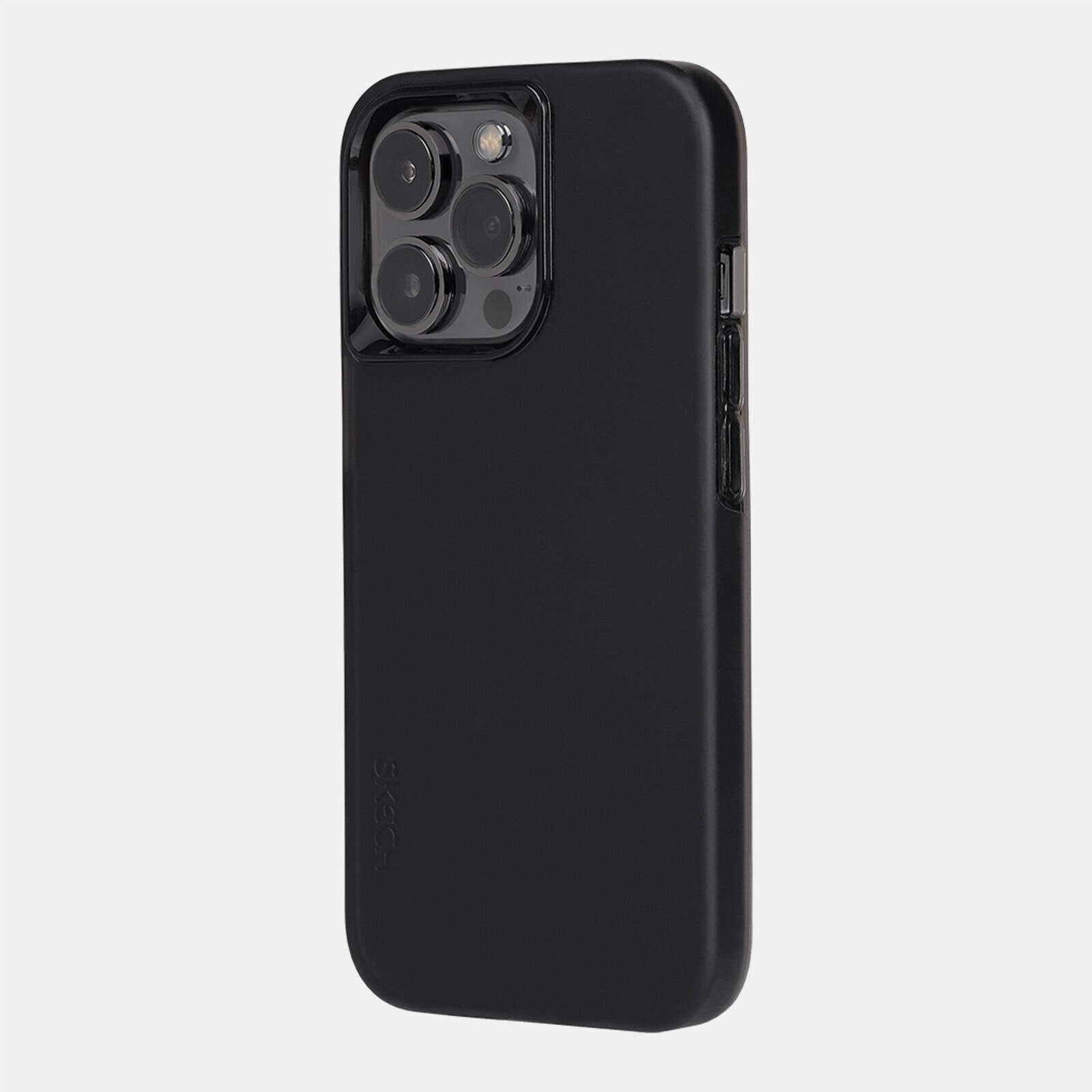 Skech Hard Rubber Case| Apple iPhone 14 Pro Max| schwarz|