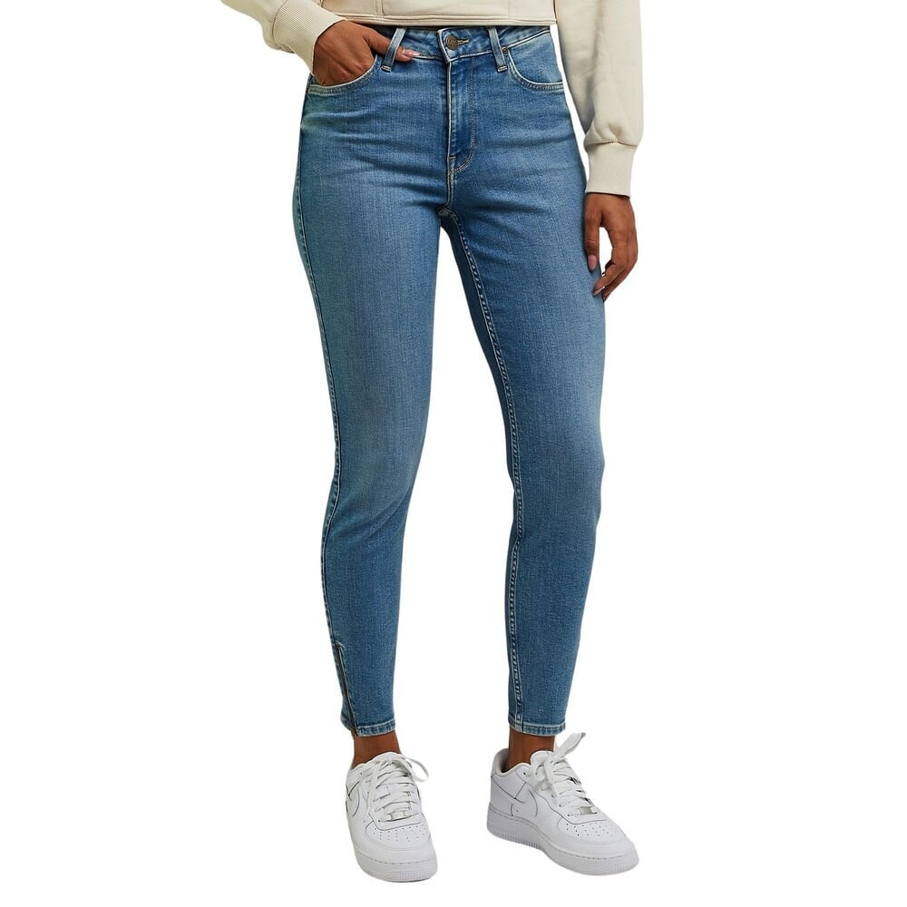 LEE Scarlett High Cropped Skinny Fit Jeans