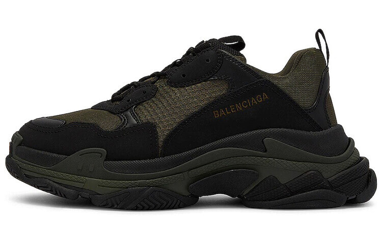 Balenciaga Triple S Sneakers 'Olive Green Black'