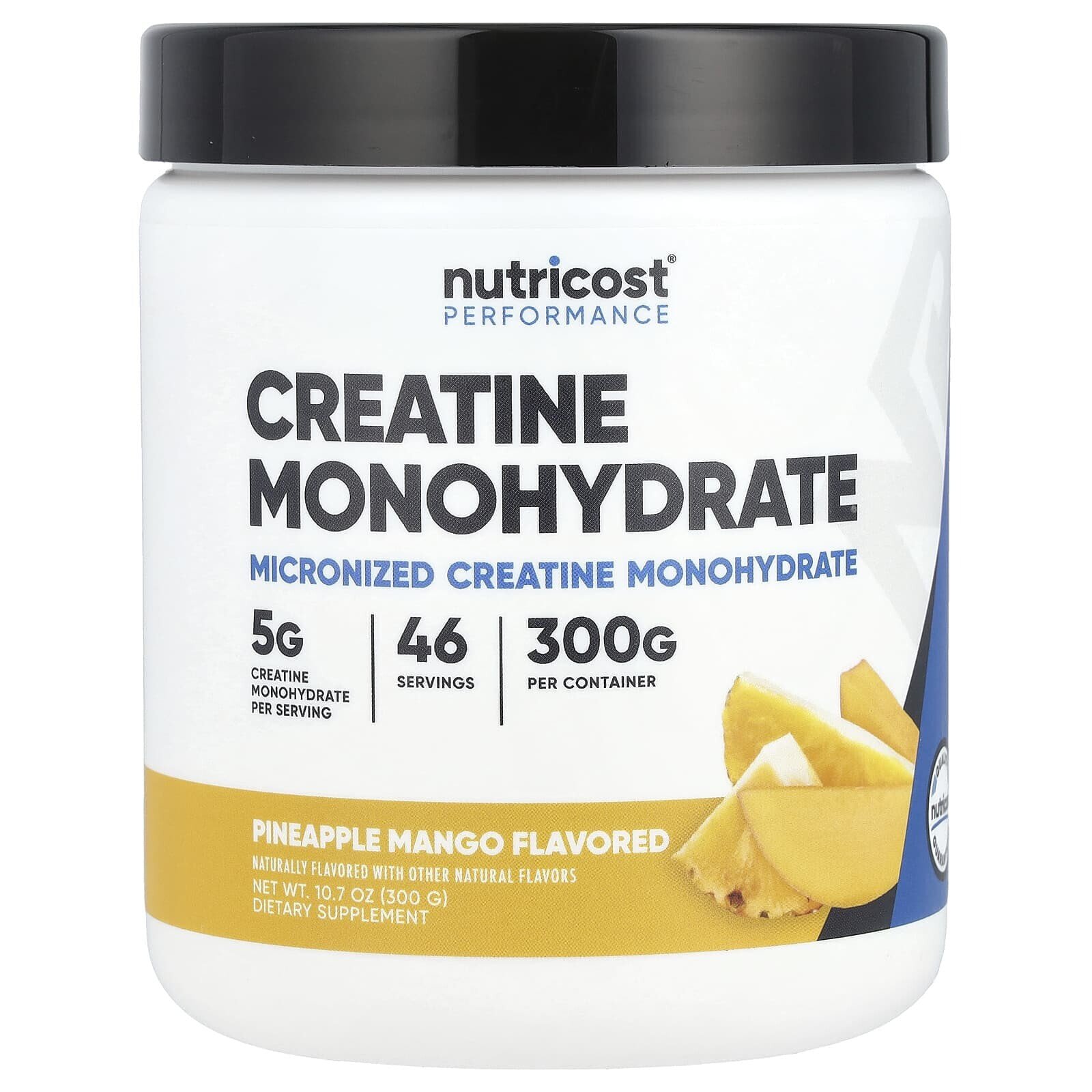 Creatine Monohydrate, Pineapple Mango , 10.7 oz (300 g)