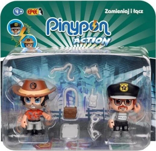 Figurka Epee PinyPon Action - Podróżnik i policjant (FPP16056)