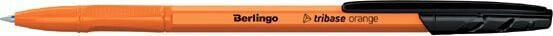 Письменная ручка Berlingo Berlingo, pióro kulkowe, czarne, 50szt, 0.7mm, Tribase Orange