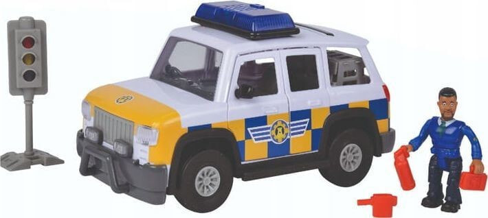 Игрушечная машинка SIMBA Полиция со светом и звуком, с фигуркой и аксессуарами