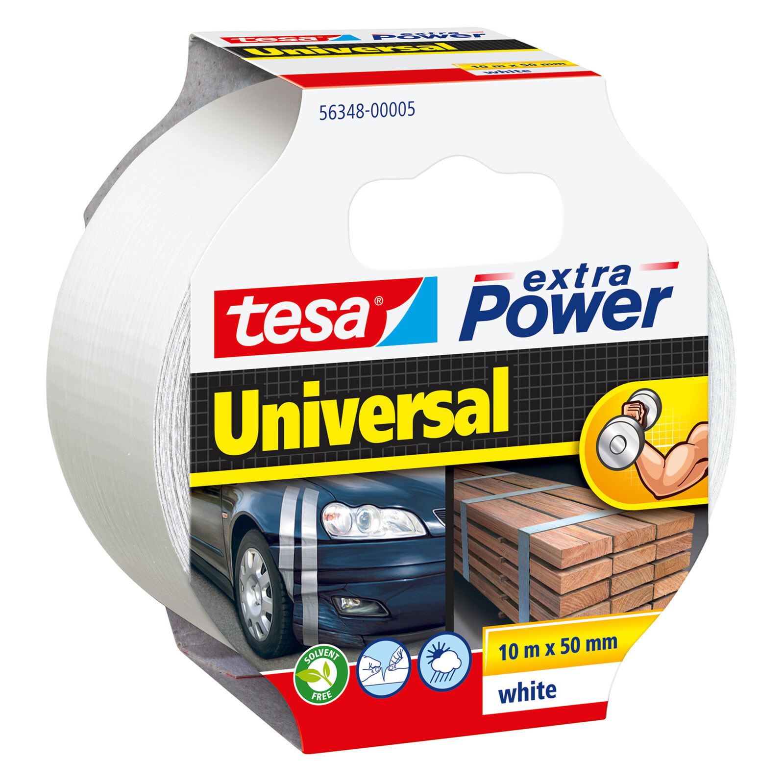 TESA extra Power Universal Белый 10 m 56348-00005-05