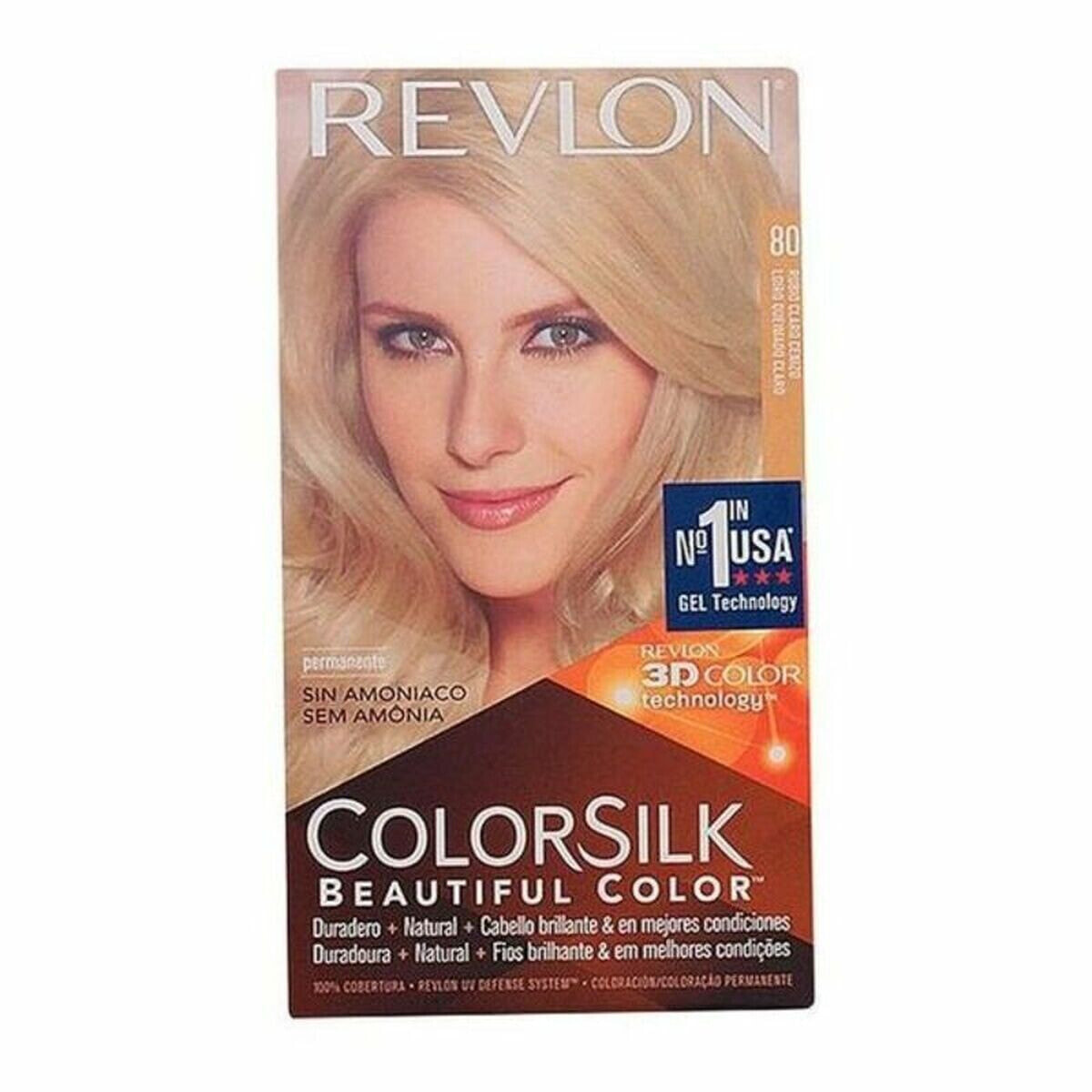 Краска без содержания аммиака Colorsilk Revlon I0021838 Золотисто-пепельный (1 штук)