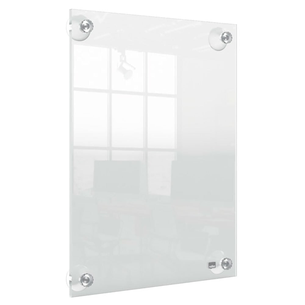 NOBO Transparent Acrylic Removable Mural A4 Poster Holder