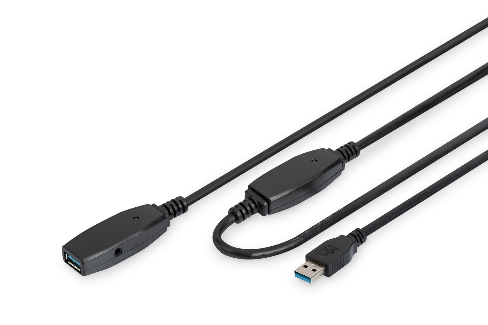 Digitus DA-73106 USB кабель 15 m 3.2 Gen 1 (3.1 Gen 1) USB A Черный
