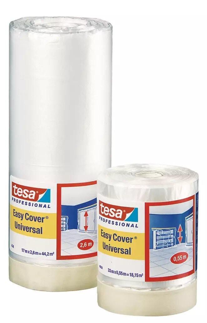 Tesa Professional 4368 Easy Cover Universal - Beige - 33000 x 550 mm - Polyethylene terephthalate (PET)