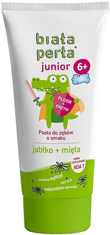 Zahnpasta für Kinder Apfel und Minze - Biala Perla Toothpaste For Junior 6+